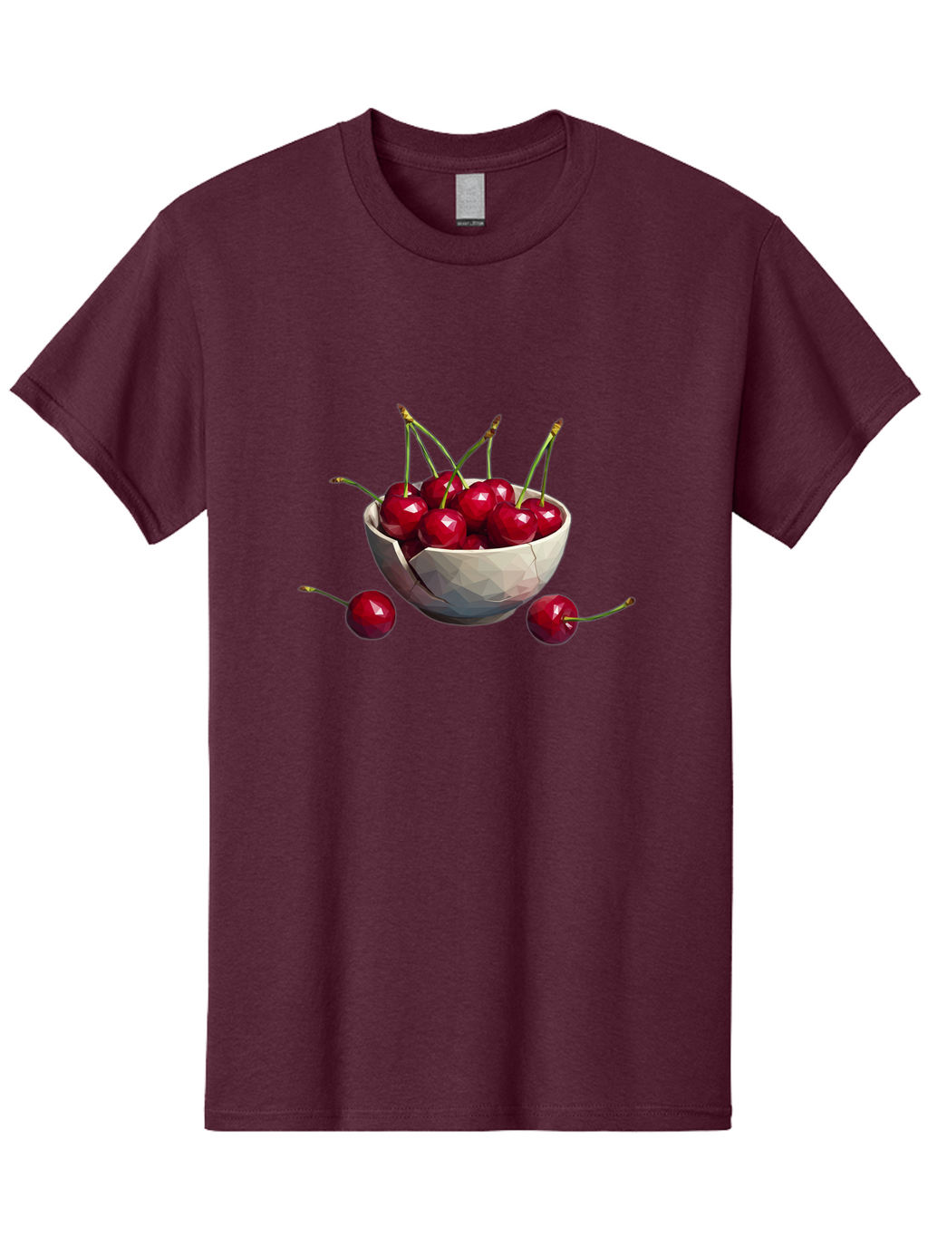 Cherries-In-Bowl-15 Men'S Graphic Tee, 100% Cotton, Comfortable Casual Summer Wear, Machine Washable, Vintage Camera, Old Camera, Antique Camera, Black Camera, Classic Photography, Photography Equipment, Nostalgic Device, Film Camera, Bai679