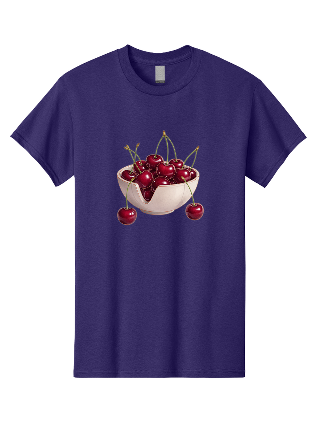 Cherries-In-Bowl-17 Men'S Graphic Tee, 100% Cotton, Comfortable Casual Summer Wear, Machine Washable, Vintage Camera, Old Camera, Antique Camera, Black Camera, Classic Photography, Photography Equipment, Nostalgic Device, Film Camera, Bai681