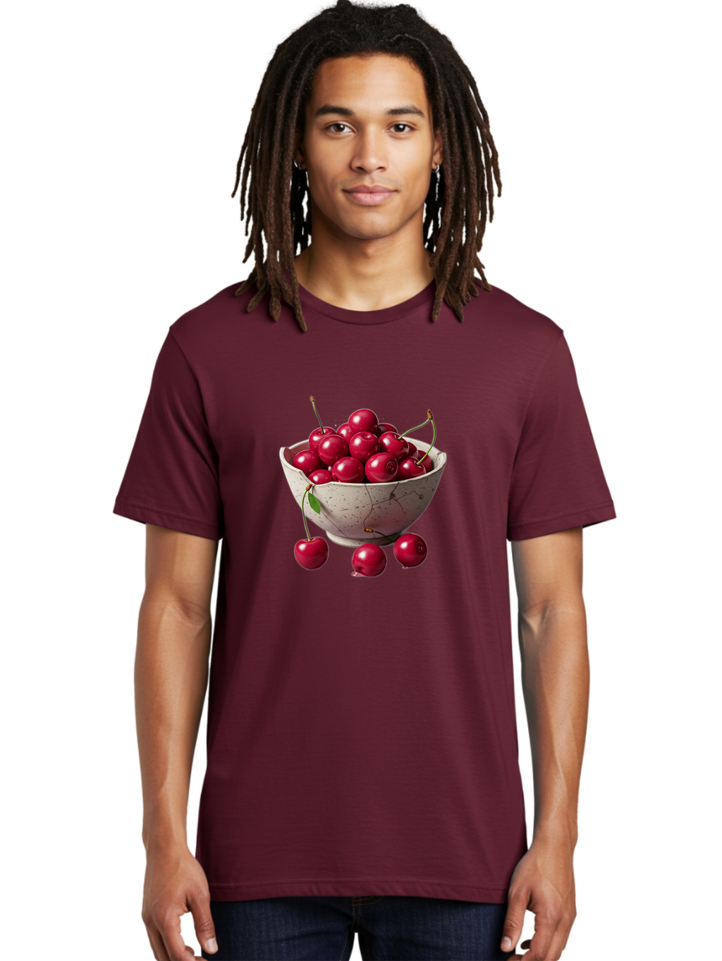 Cherries-In-Bowl-22 Men'S Graphic Tee, 100% Cotton, Comfortable Casual Summer Wear, Machine Washable, Vintage Camera, Old Camera, Antique Camera, Black Camera, Classic Photography, Photography Equipment, Nostalgic Device, Film Camera, Bai687