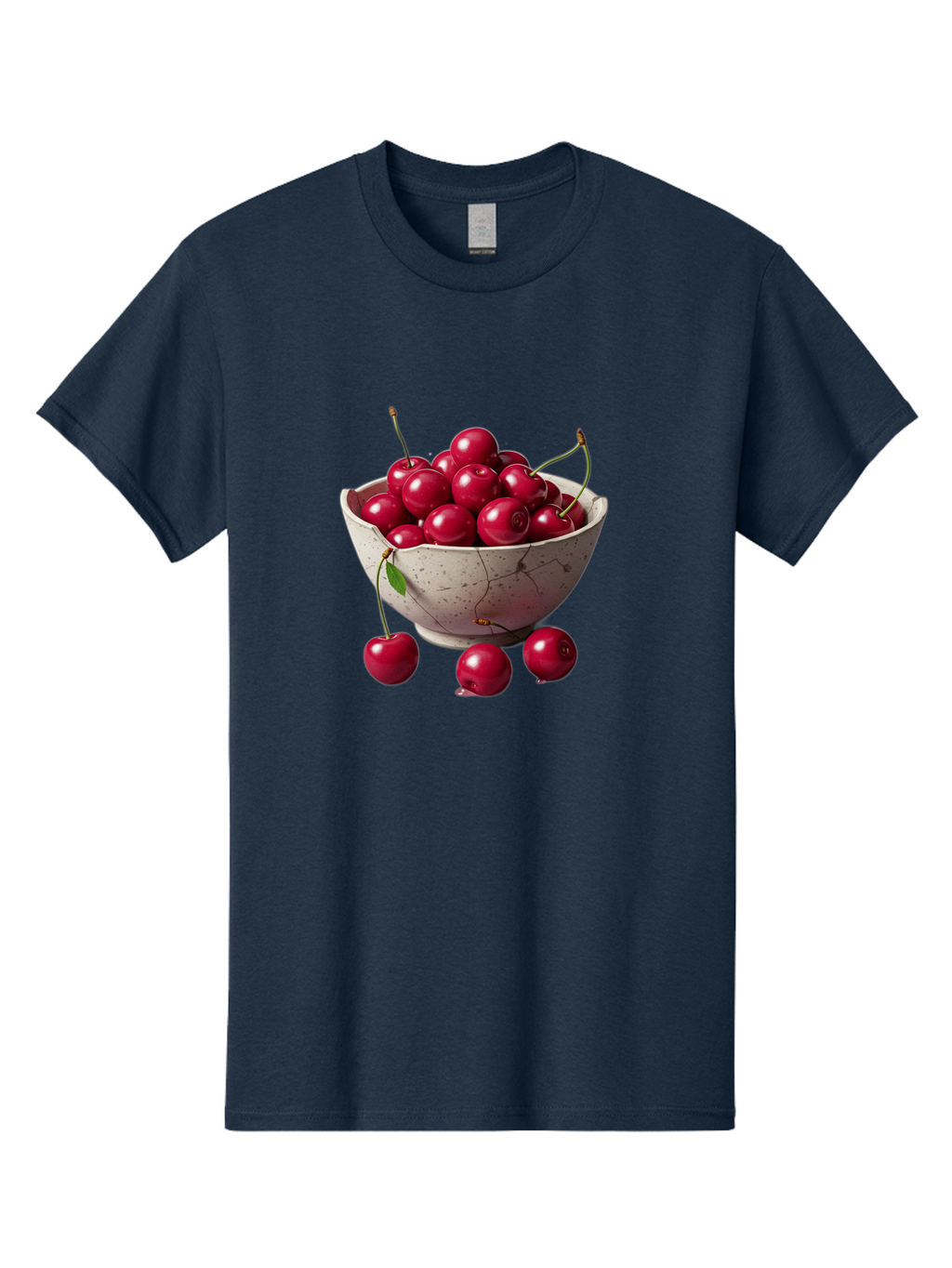 Cherries-In-Bowl-22 Men'S Graphic Tee, 100% Cotton, Comfortable Casual Summer Wear, Machine Washable, Vintage Camera, Old Camera, Antique Camera, Black Camera, Classic Photography, Photography Equipment, Nostalgic Device, Film Camera, Bai687