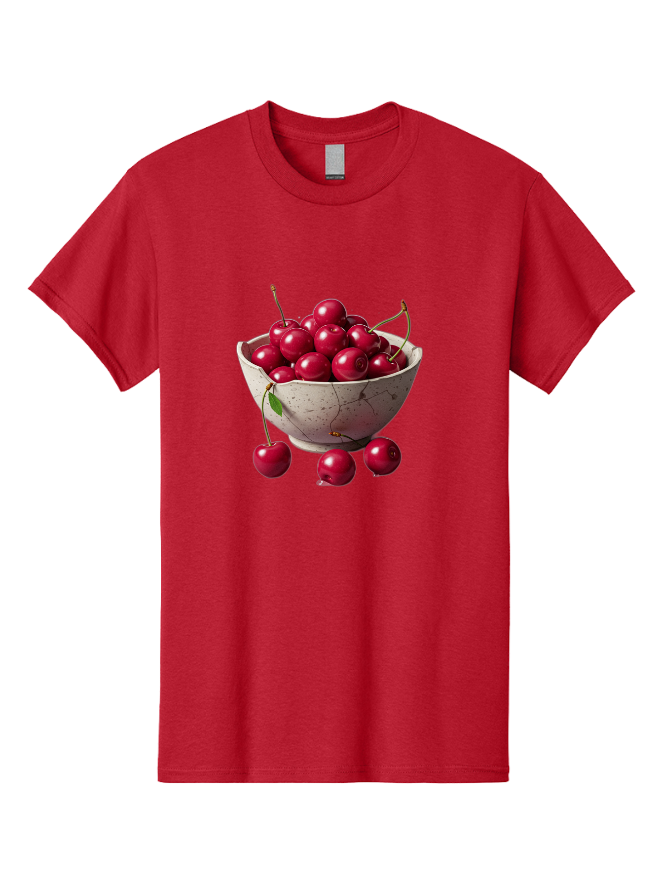Cherries-In-Bowl-22 Men'S Graphic Tee, 100% Cotton, Comfortable Casual Summer Wear, Machine Washable, Vintage Camera, Old Camera, Antique Camera, Black Camera, Classic Photography, Photography Equipment, Nostalgic Device, Film Camera, Bai687