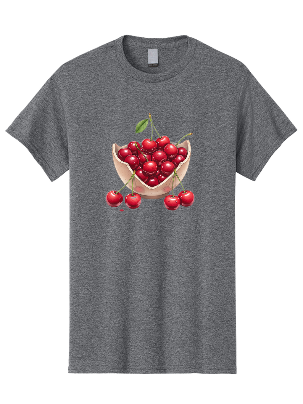 Cherries-In-Bowl-23 Men'S Graphic Tee, 100% Cotton, Comfortable Casual Summer Wear, Machine Washable, Vintage Camera, Old Camera, Antique Camera, Black Camera, Classic Photography, Photography Equipment, Nostalgic Device, Film Camera, Bai688
