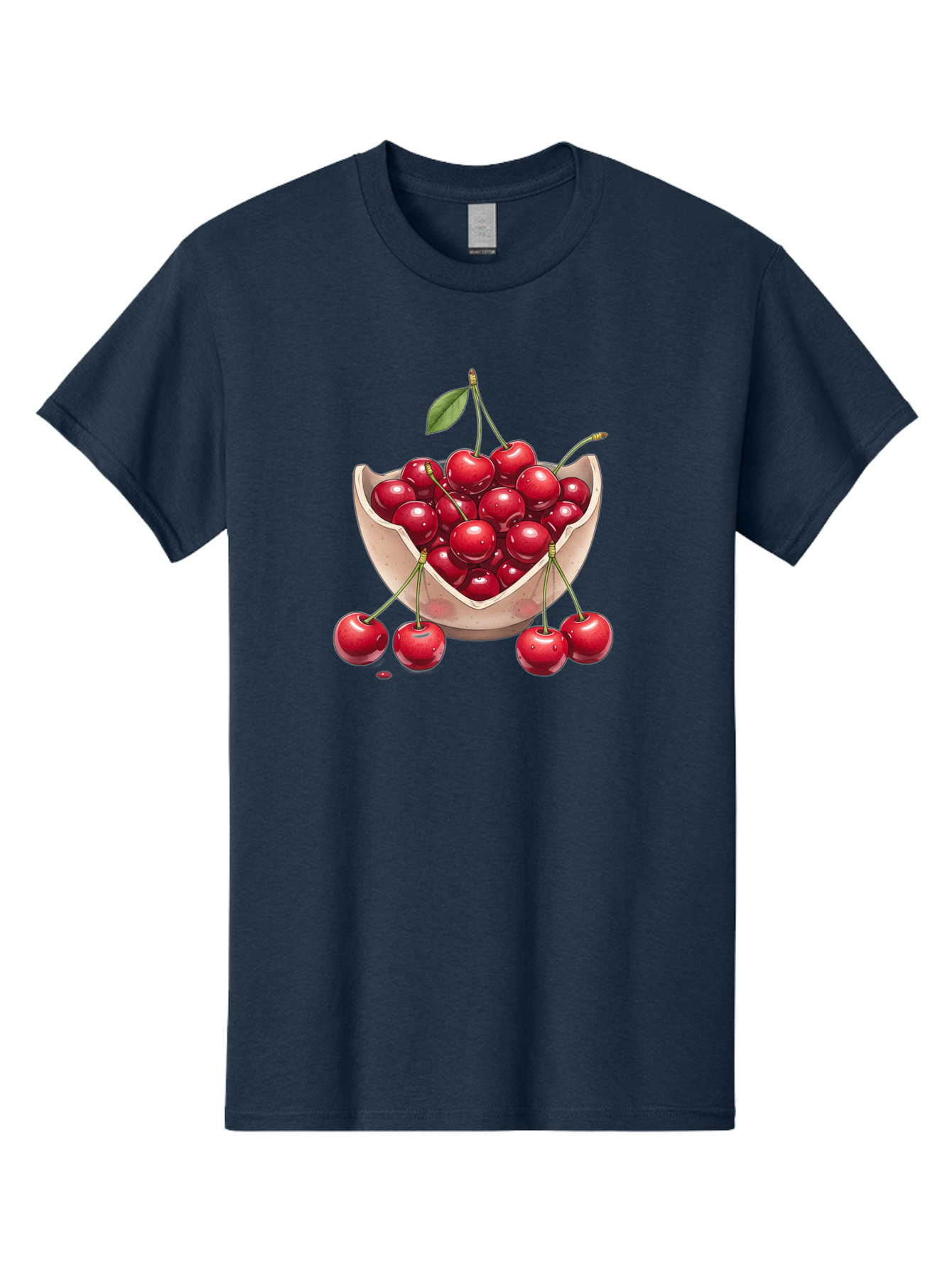 Cherries-In-Bowl-23 Men'S Graphic Tee, 100% Cotton, Comfortable Casual Summer Wear, Machine Washable, Vintage Camera, Old Camera, Antique Camera, Black Camera, Classic Photography, Photography Equipment, Nostalgic Device, Film Camera, Bai688