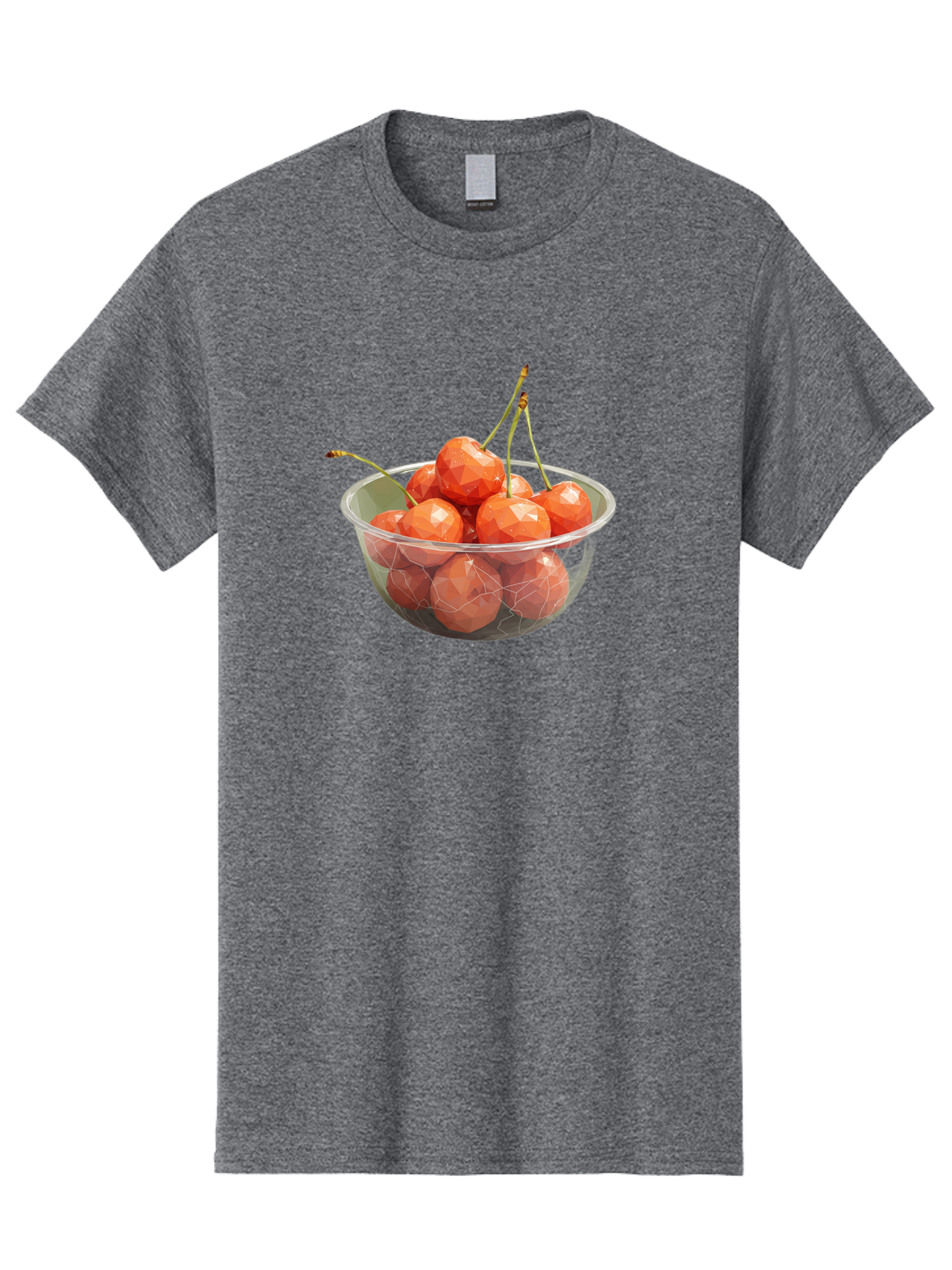 Cherries-In-Bowl-9 Men'S Graphic Tee, 100% Cotton, Comfortable Casual Summer Wear, Machine Washable, Vintage Camera, Old Camera, Antique Camera, Black Camera, Classic Photography, Photography Equipment, Nostalgic Device, Film Camera, Bai699