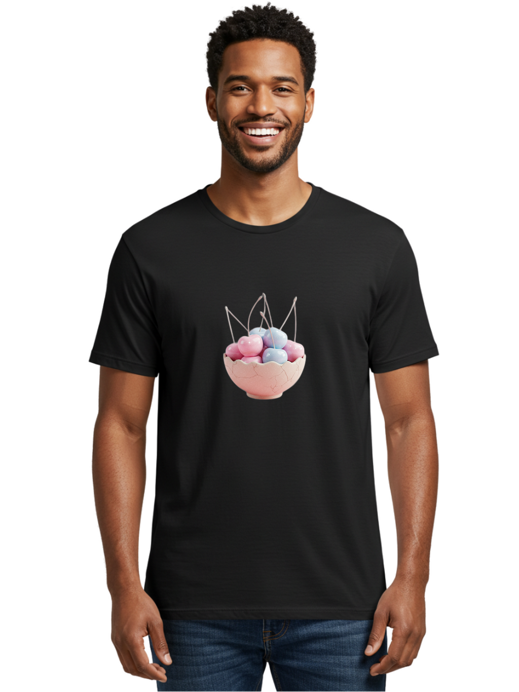 Cherries-On-Sticks Men'S Graphic Tee, 100% Cotton, Comfortable Casual Summer Wear, Machine Washable, Vintage Camera, Old Camera, Antique Camera, Black Camera, Classic Photography, Photography Equipment, Nostalgic Device, Film Camera, Bai713