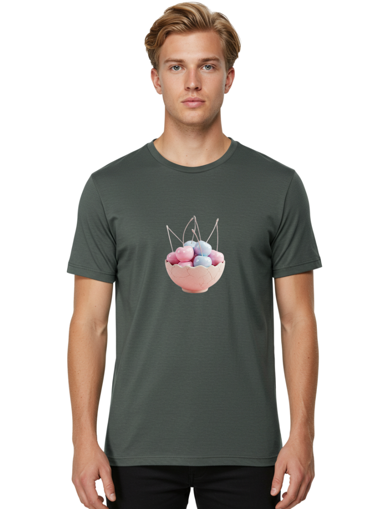 Cherries-On-Sticks Men'S Graphic Tee, 100% Cotton, Comfortable Casual Summer Wear, Machine Washable, Vintage Camera, Old Camera, Antique Camera, Black Camera, Classic Photography, Photography Equipment, Nostalgic Device, Film Camera, Bai713