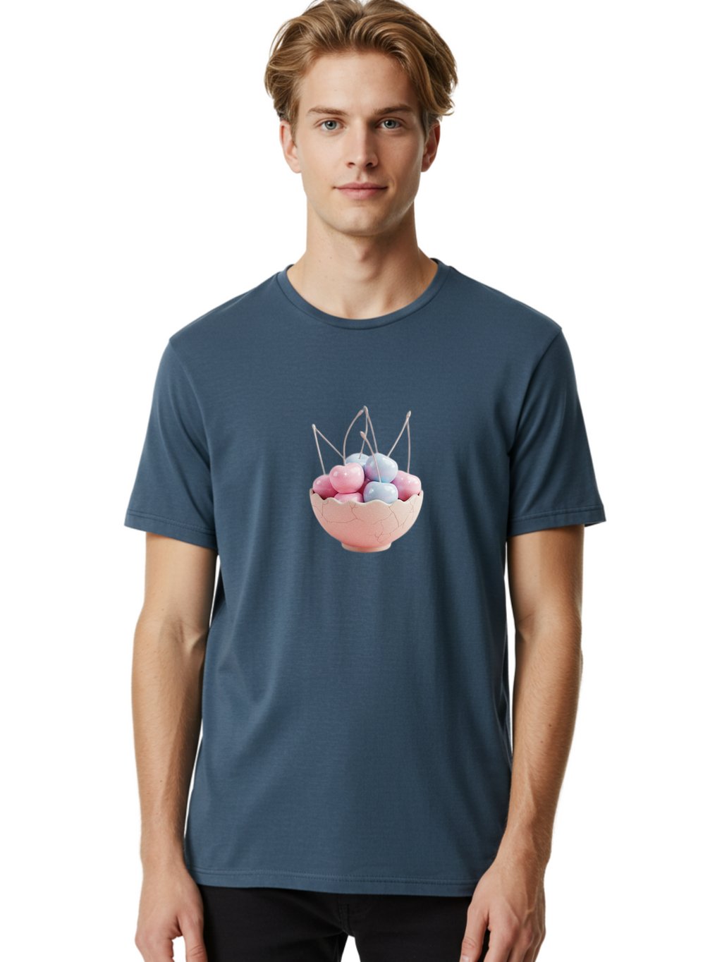 Cherries-On-Sticks Men'S Graphic Tee, 100% Cotton, Comfortable Casual Summer Wear, Machine Washable, Vintage Camera, Old Camera, Antique Camera, Black Camera, Classic Photography, Photography Equipment, Nostalgic Device, Film Camera, Bai713