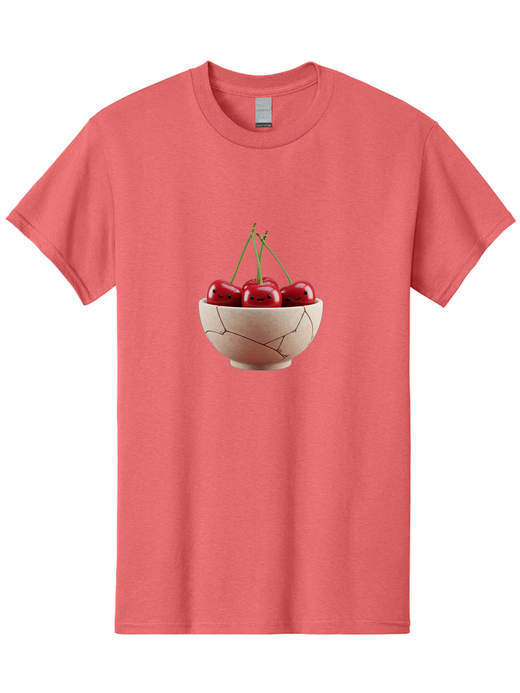 Cherries-With-Faces-In-Broken-Bowl Men'S Graphic Tee, 100% Cotton, Comfortable Casual Summer Wear, Machine Washable, Vintage Camera, Old Camera, Antique Camera, Black Camera, Classic Photography, Photography Equipment, Nostalgic Device, Bai714