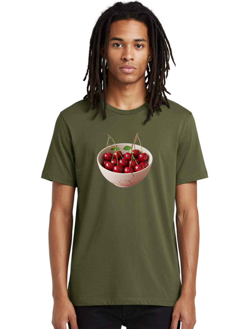 Cherries-With-Funny-Faces Men'S Graphic Tee, 100% Cotton, Comfortable Casual Summer Wear, Machine Washable, Vintage Camera, Old Camera, Antique Camera, Black Camera, Classic Photography, Photography Equipment, Nostalgic Device, Film Camera, Bai715