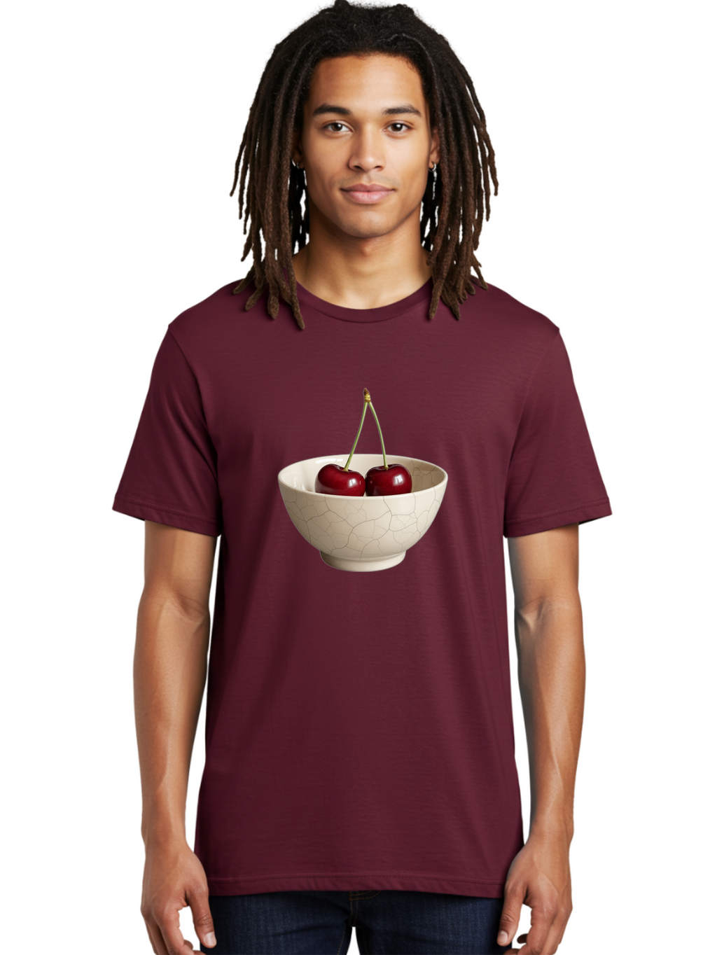 Cherries Men'S Graphic Tee, 100% Cotton, Comfortable Casual Summer Wear, Machine Washable, Vintage Camera, Old Camera, Antique Camera, Black Camera, Classic Photography, Photography Equipment, Nostalgic Device, Film Camera, Camera Art Bai716