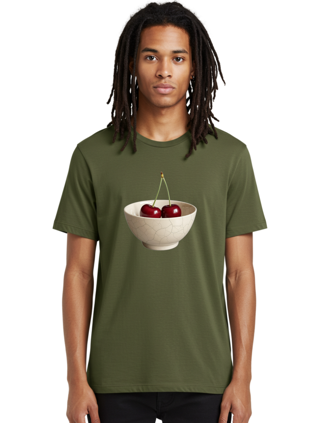 Cherries Men'S Graphic Tee, 100% Cotton, Comfortable Casual Summer Wear, Machine Washable, Vintage Camera, Old Camera, Antique Camera, Black Camera, Classic Photography, Photography Equipment, Nostalgic Device, Film Camera, Camera Art Bai716