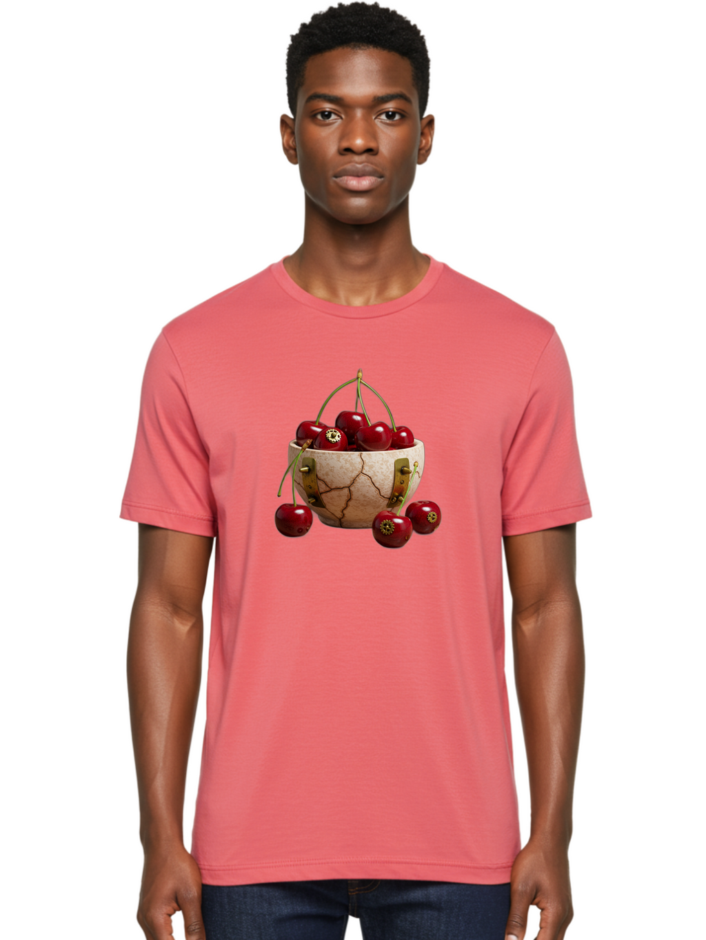 Cherry-Basket Men'S Graphic Tee, 100% Cotton, Comfortable Casual Summer Wear, Machine Washable, Vintage Camera, Old Camera, Antique Camera, Black Camera, Classic Photography, Photography Equipment, Nostalgic Device, Film Camera, Camera Art Bai717