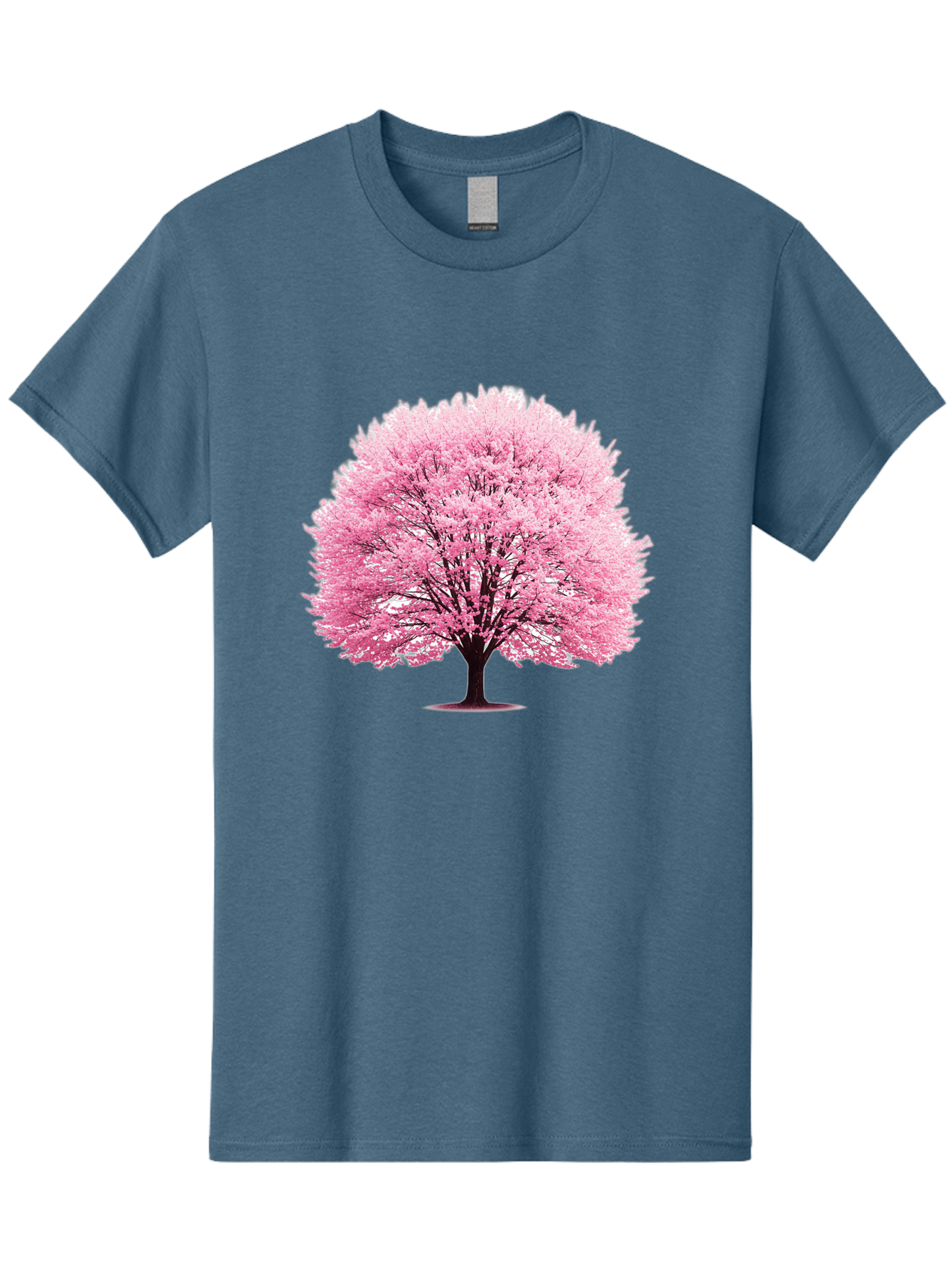 Cherry-Blossom-Tree-1 Men'S Graphic Tee, 100% Cotton, Comfortable Casual Summer Wear, Machine Washable, Vintage Camera, Old Camera, Antique Camera, Black Camera, Classic Photography, Photography Equipment, Nostalgic Device, Film Camera, Bai719
