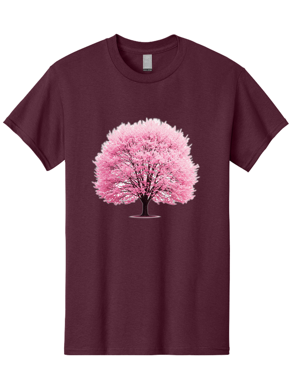Cherry-Blossom-Tree-1 Men'S Graphic Tee, 100% Cotton, Comfortable Casual Summer Wear, Machine Washable, Vintage Camera, Old Camera, Antique Camera, Black Camera, Classic Photography, Photography Equipment, Nostalgic Device, Film Camera, Bai719