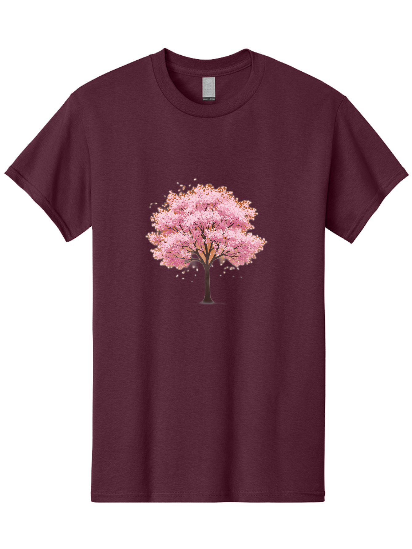 Cherry-Blossom-Tree-2 Men'S Graphic Tee, 100% Cotton, Comfortable Casual Summer Wear, Machine Washable, Vintage Camera, Old Camera, Antique Camera, Black Camera, Classic Photography, Photography Equipment, Nostalgic Device, Film Camera, Bai720