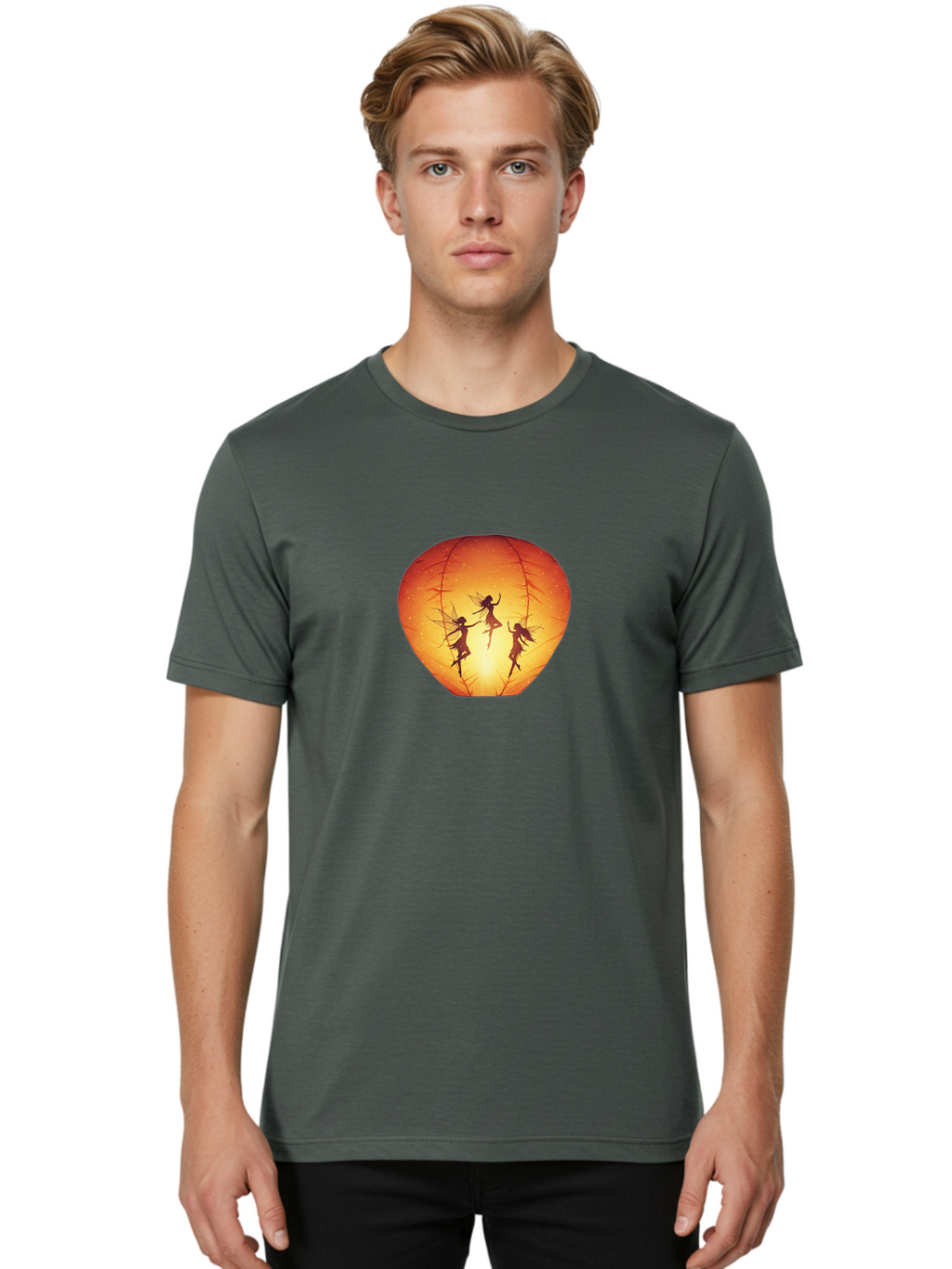 Chinese-Lantern-Fairies Men'S Graphic Tee, 100% Cotton, Comfortable Casual Summer Wear, Machine Washable, Vintage Camera, Old Camera, Antique Camera, Black Camera, Classic Photography, Photography Equipment, Nostalgic Device, Film Camera, Bai723