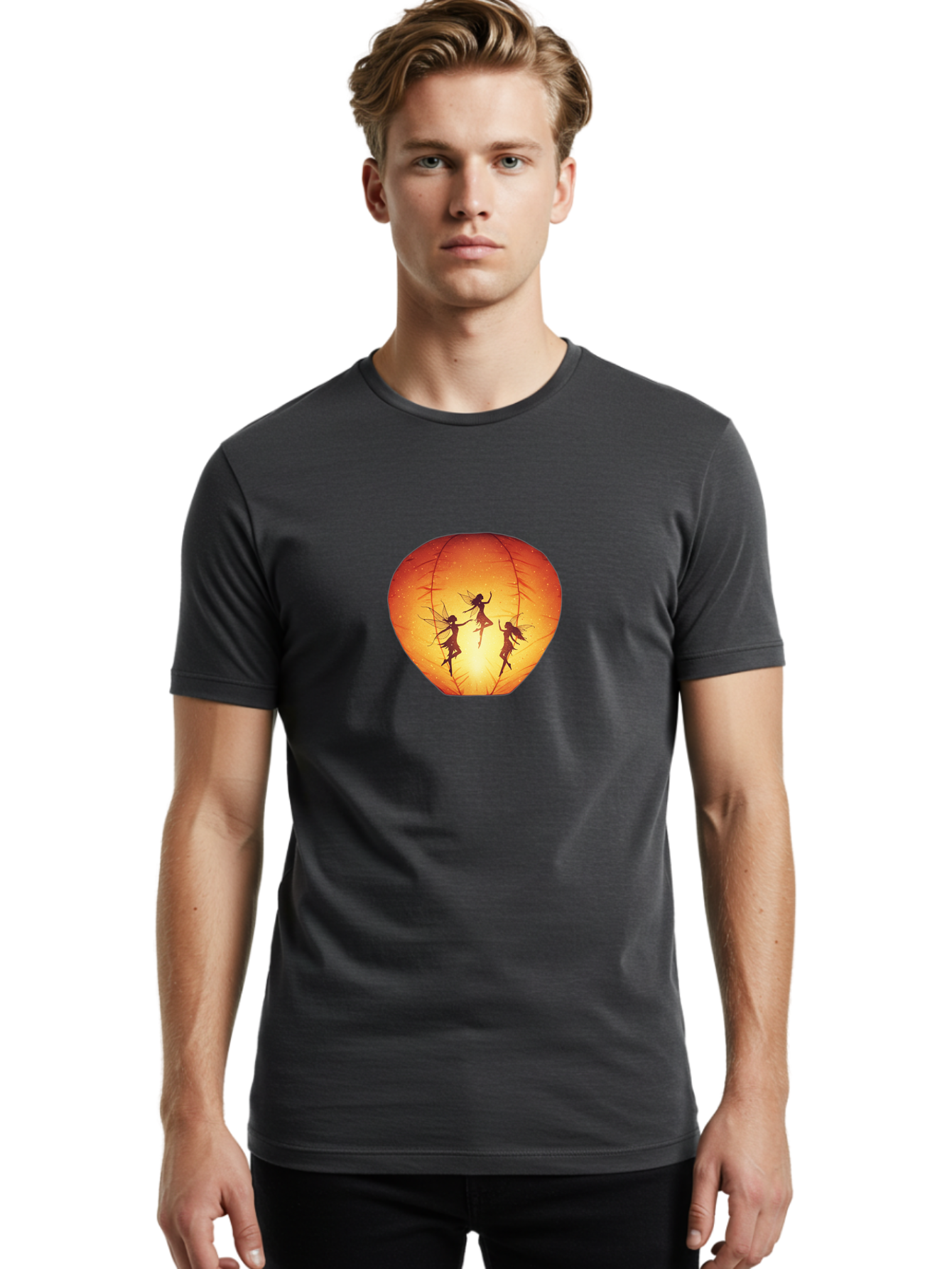 Chinese-Lantern-Fairies Men'S Graphic Tee, 100% Cotton, Comfortable Casual Summer Wear, Machine Washable, Vintage Camera, Old Camera, Antique Camera, Black Camera, Classic Photography, Photography Equipment, Nostalgic Device, Film Camera, Bai723