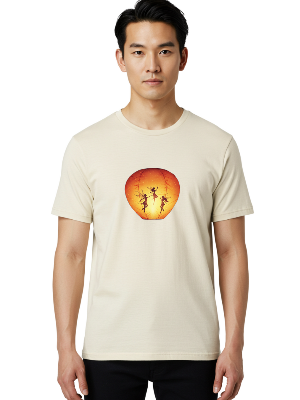 Chinese-Lantern-Fairies Men'S Graphic Tee, 100% Cotton, Comfortable Casual Summer Wear, Machine Washable, Vintage Camera, Old Camera, Antique Camera, Black Camera, Classic Photography, Photography Equipment, Nostalgic Device, Film Camera, Bai723