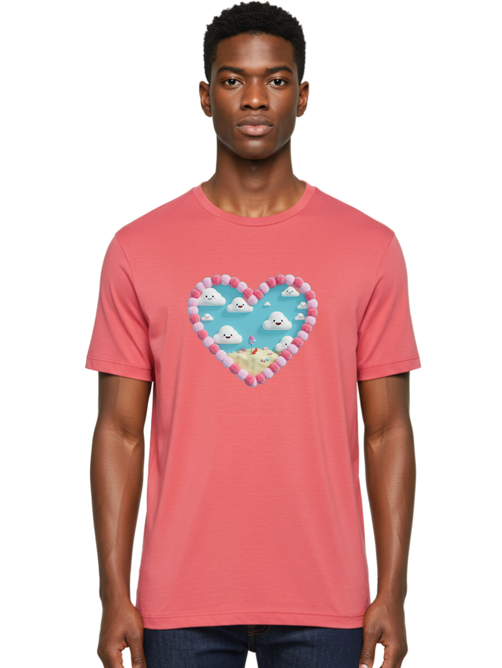 Clouds-Heart Men'S Graphic Tee, 100% Cotton, Comfortable Casual Summer Wear, Machine Washable, Vintage Camera, Old Camera, Antique Camera, Black Camera, Classic Photography, Photography Equipment, Nostalgic Device, Film Camera, Camera Art Bai725