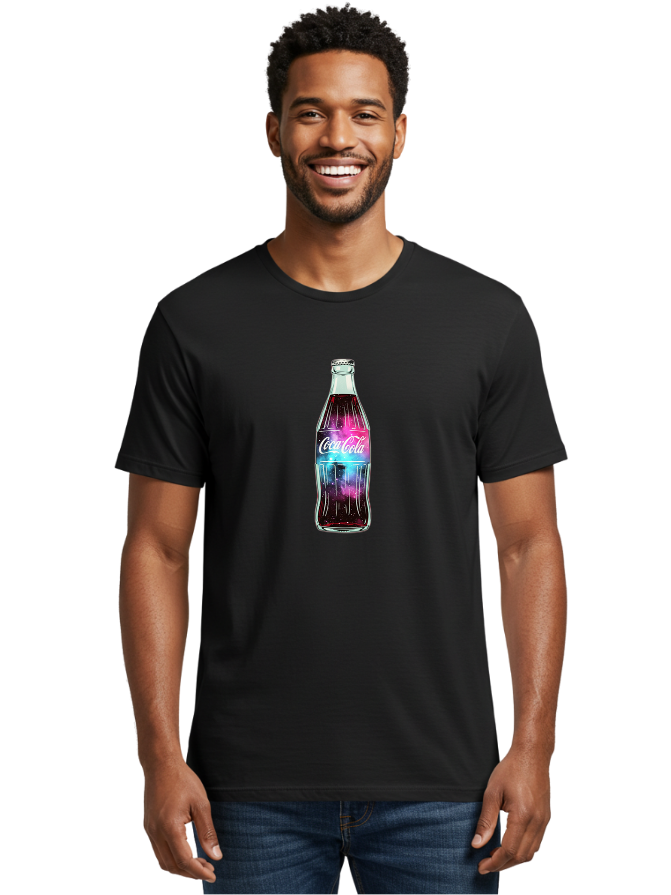 Coca-Cola Men'S Graphic Tee, 100% Cotton, Comfortable Casual Summer Wear, Machine Washable, Vintage Camera, Old Camera, Antique Camera, Black Camera, Classic Photography, Photography Equipment, Nostalgic Device, Film Camera, Camera Art Bai726