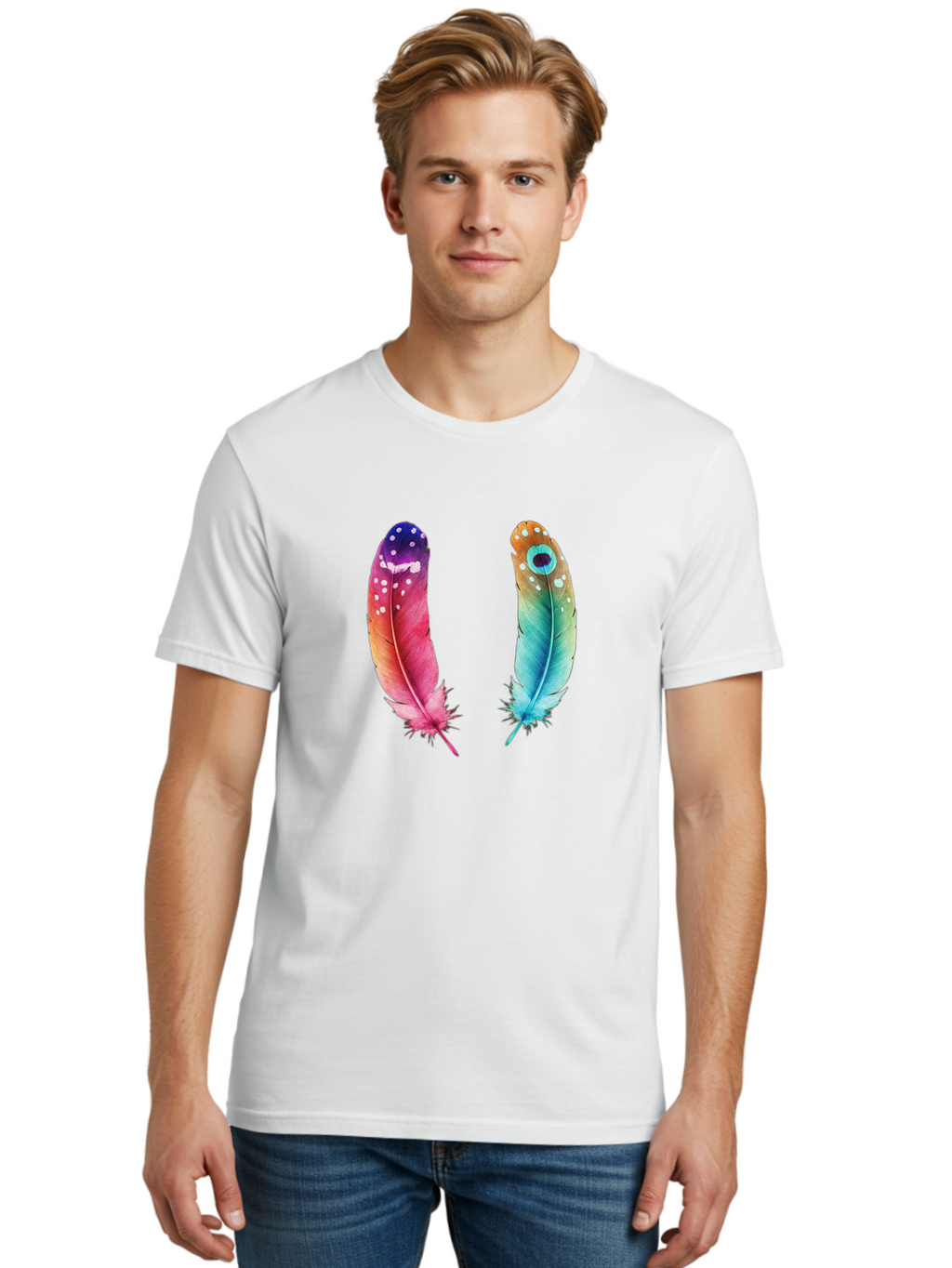 Colorful-Feathers Men'S Graphic Tee, 100% Cotton, Comfortable Casual Summer Wear, Machine Washable, Vintage Camera, Old Camera, Antique Camera, Black Camera, Classic Photography, Photography Equipment, Nostalgic Device, Film Camera, Camera Art Bai730