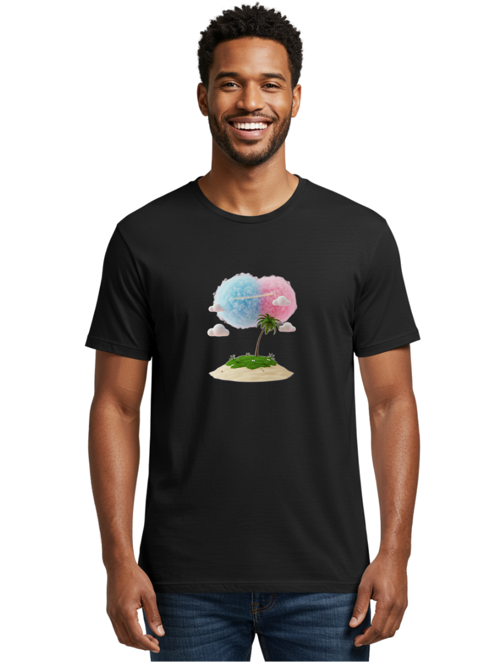 Cotton-Candy-Clouds Men'S Graphic Tee, 100% Cotton, Comfortable Casual Summer Wear, Machine Washable, Vintage Camera, Old Camera, Antique Camera, Black Camera, Classic Photography, Photography Equipment, Nostalgic Device, Film Camera, Bai736