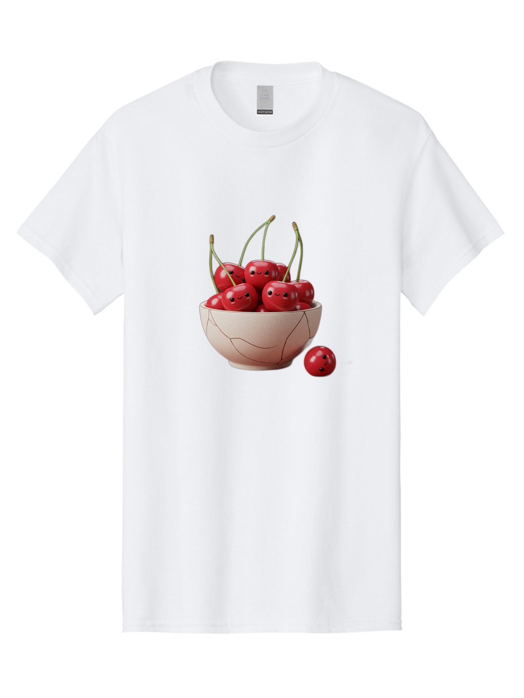 Cracked-Bowl-Cherries-2 Men'S Graphic Tee, 100% Cotton, Comfortable Casual Summer Wear, Machine Washable, Vintage Camera, Old Camera, Antique Camera, Black Camera, Classic Photography, Photography Equipment, Nostalgic Device, Film Camera, Bai739