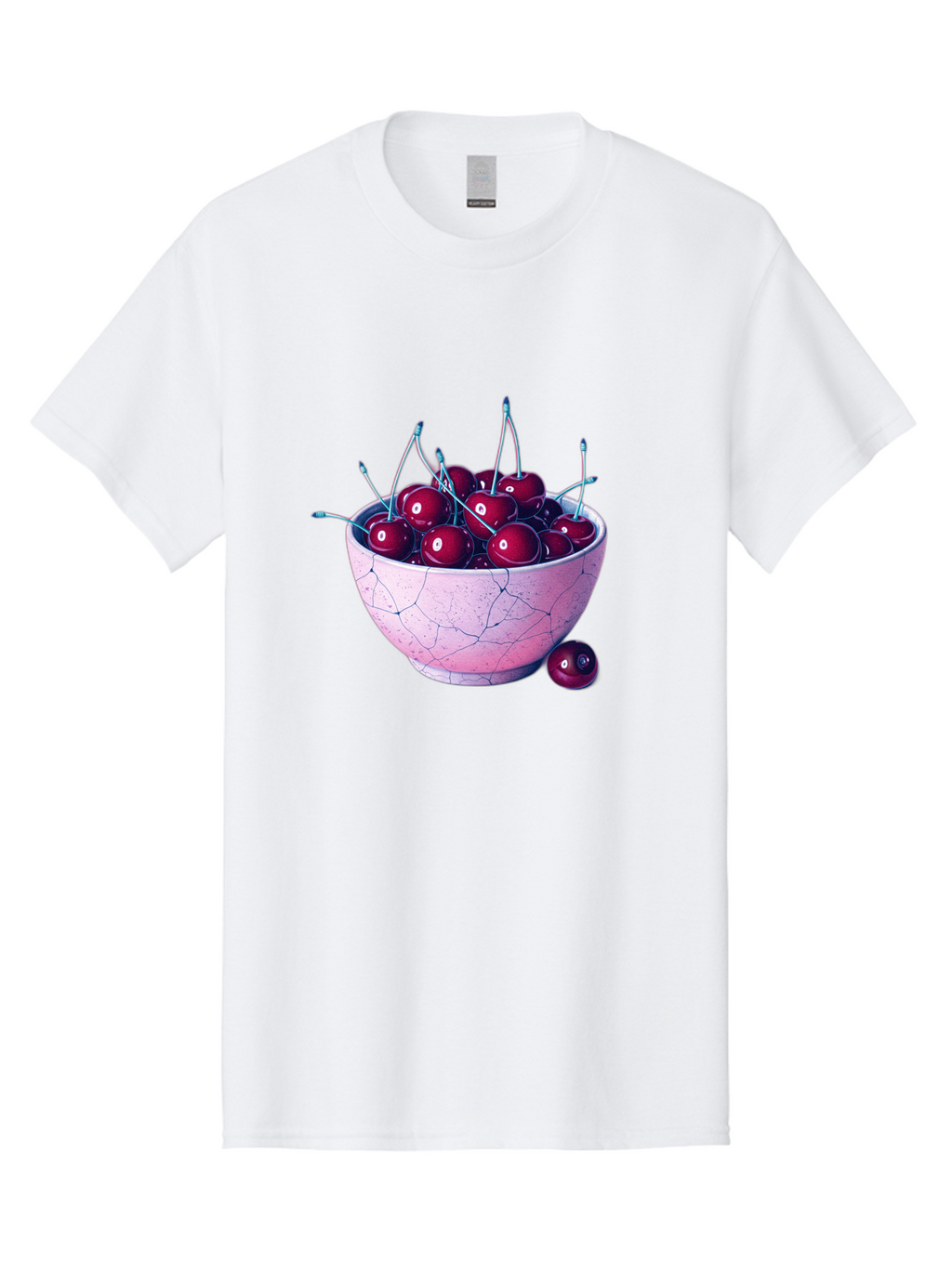 Cracked-Bowl-Of-Cherries Men'S Graphic Tee, 100% Cotton, Comfortable Casual Summer Wear, Machine Washable, Vintage Camera, Old Camera, Antique Camera, Black Camera, Classic Photography, Photography Equipment, Nostalgic Device, Film Camera, Bai743