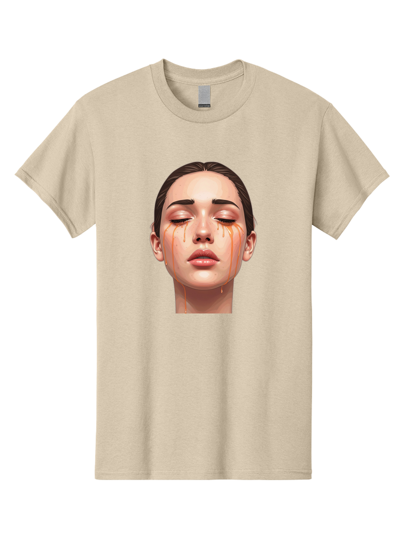 Crying-Woman-1 Men'S Graphic Tee, 100% Cotton, Comfortable Casual Summer Wear, Machine Washable, Vintage Camera, Old Camera, Antique Camera, Black Camera, Classic Photography, Photography Equipment, Nostalgic Device, Film Camera, Camera Art Bai757