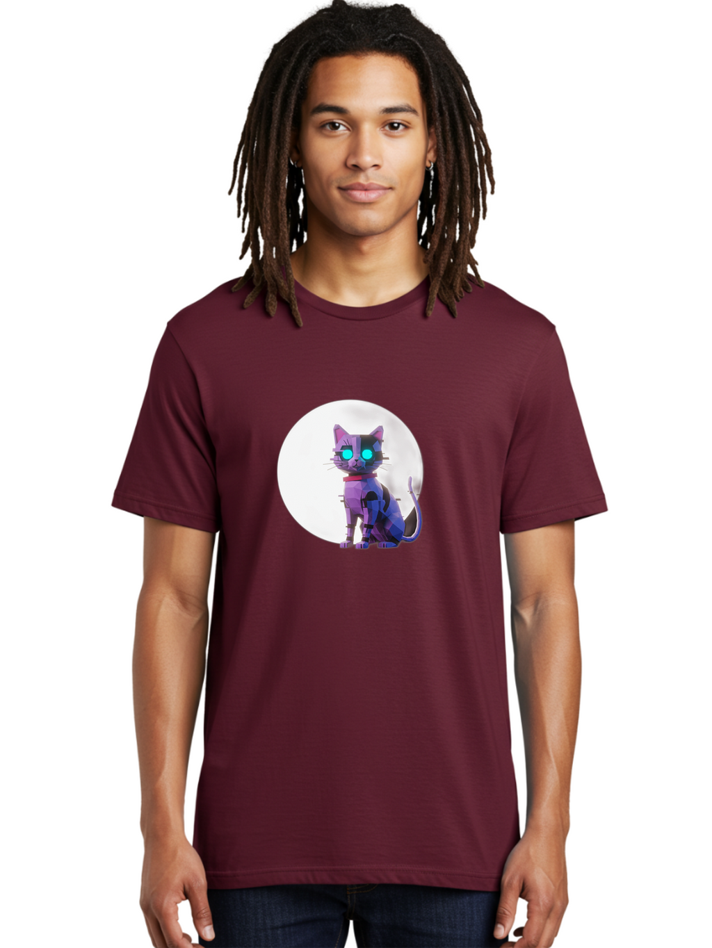 Cybernetic-Cat Men'S Graphic Tee, 100% Cotton, Comfortable Casual Summer Wear, Machine Washable, Vintage Camera, Old Camera, Antique Camera, Black Camera, Classic Photography, Photography Equipment, Nostalgic Device, Film Camera, Camera Art Bai767