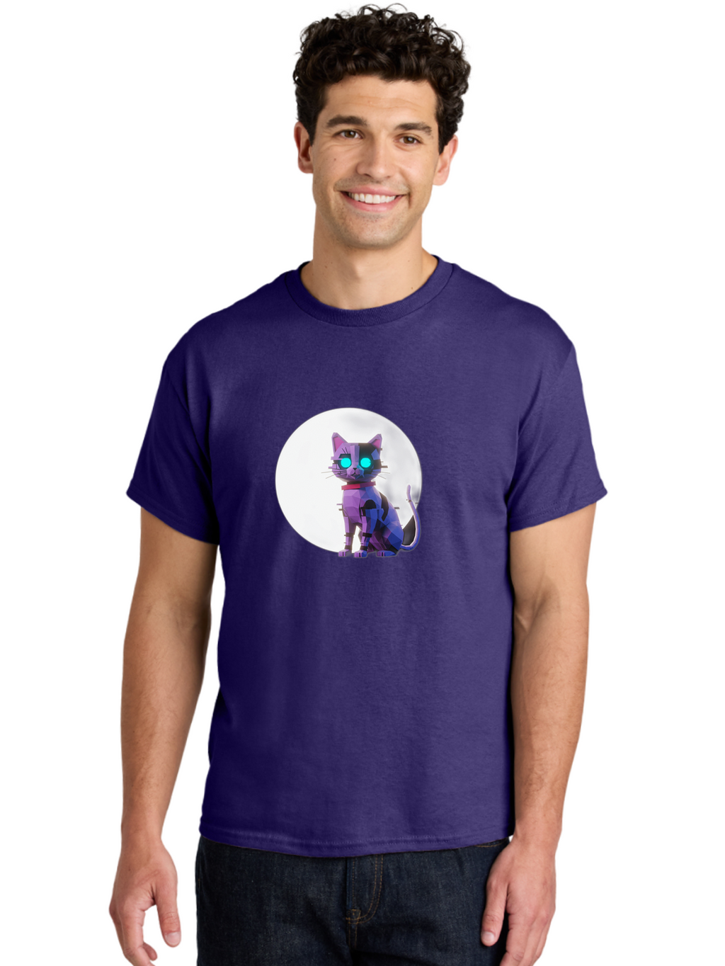 Cybernetic-Cat Men'S Graphic Tee, 100% Cotton, Comfortable Casual Summer Wear, Machine Washable, Vintage Camera, Old Camera, Antique Camera, Black Camera, Classic Photography, Photography Equipment, Nostalgic Device, Film Camera, Camera Art Bai767