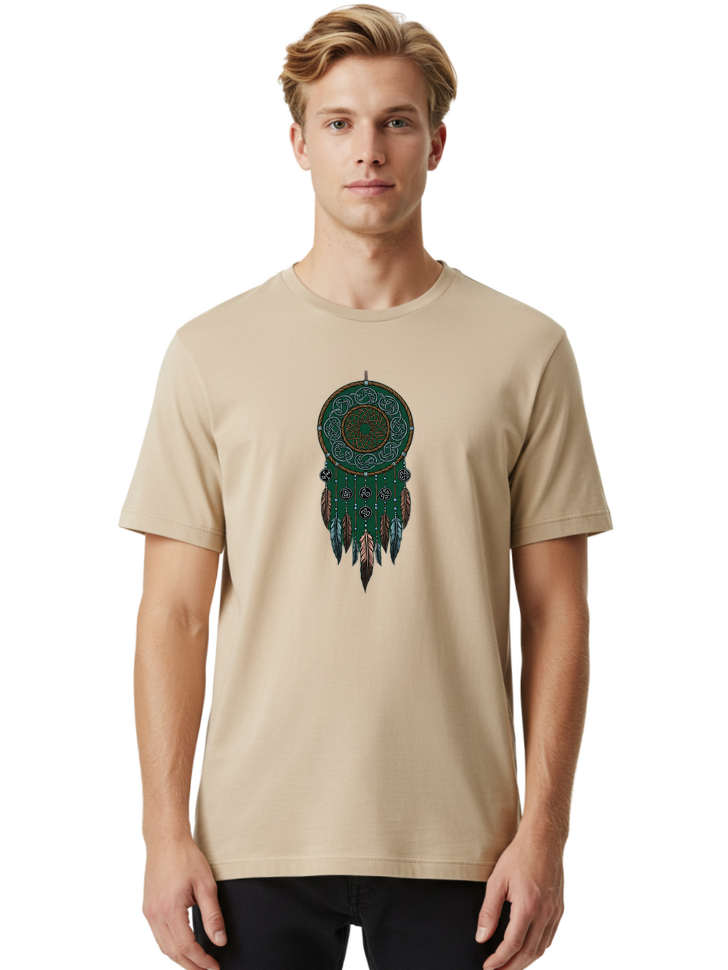 Dreamcatcher-1 Men'S Graphic Tee, 100% Cotton, Comfortable Casual Summer Wear, Machine Washable, Vintage Camera, Old Camera, Antique Camera, Black Camera, Classic Photography, Photography Equipment, Nostalgic Device, Film Camera, Camera Art Bai771