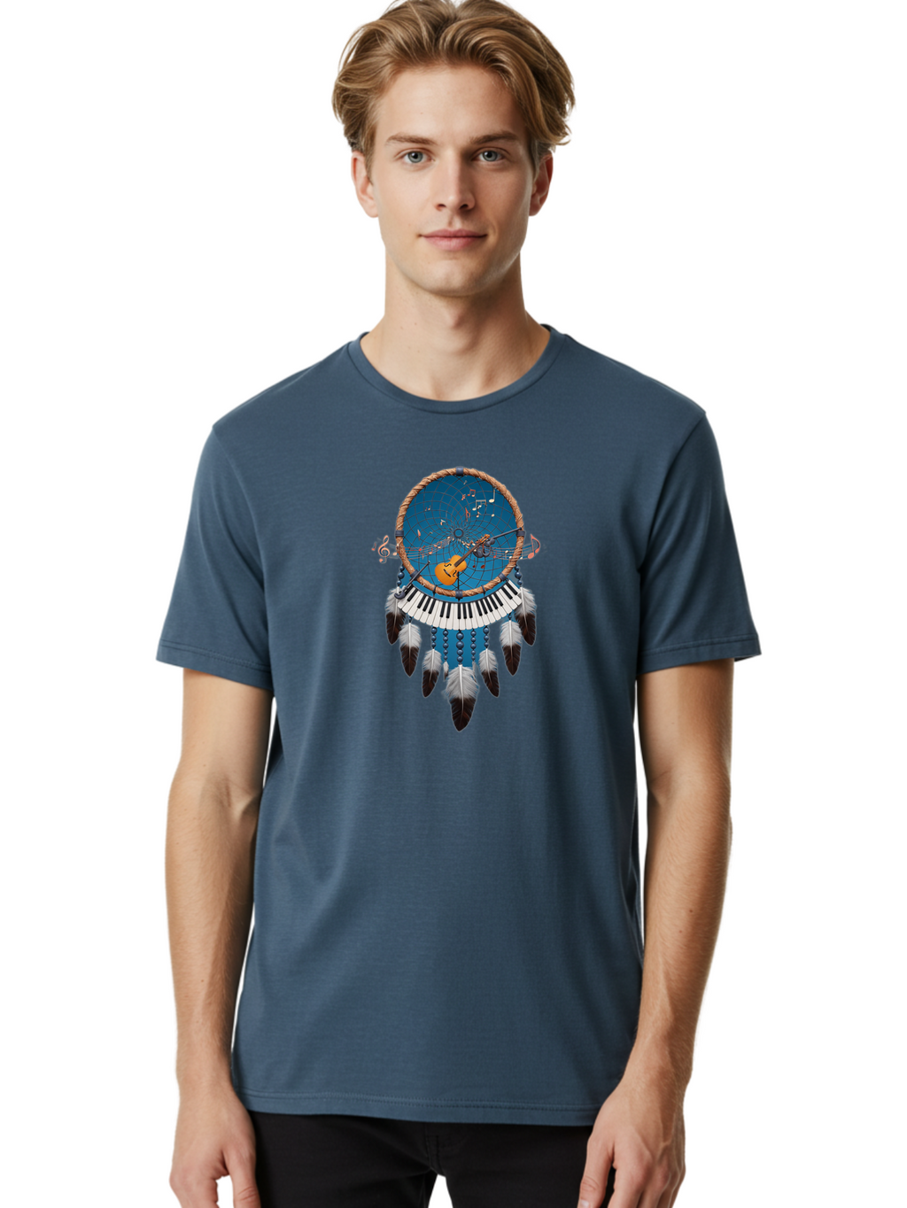 Dreamcatcher-Music Men'S Graphic Tee, 100% Cotton, Comfortable Casual Summer Wear, Machine Washable, Vintage Camera, Old Camera, Antique Camera, Black Camera, Classic Photography, Photography Equipment, Nostalgic Device, Film Camera, Bai776
