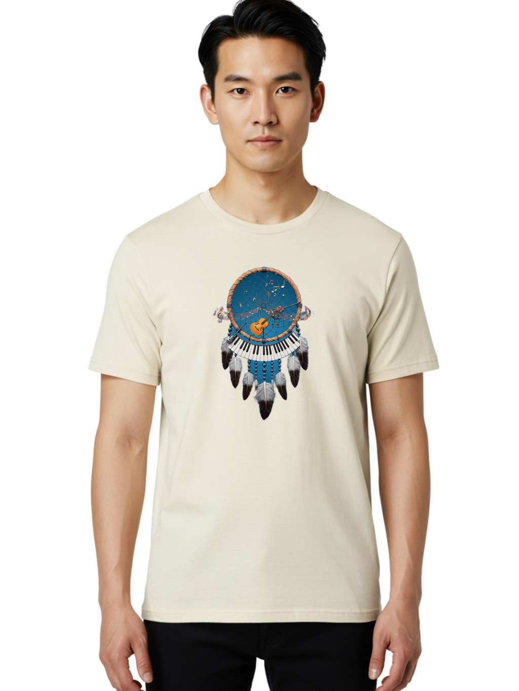 Dreamcatcher-Music Men'S Graphic Tee, 100% Cotton, Comfortable Casual Summer Wear, Machine Washable, Vintage Camera, Old Camera, Antique Camera, Black Camera, Classic Photography, Photography Equipment, Nostalgic Device, Film Camera, Bai776
