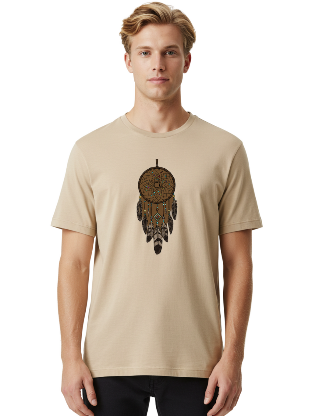 Dreamcatcher Men'S Graphic Tee, 100% Cotton, Comfortable Casual Summer Wear, Machine Washable, Vintage Camera, Old Camera, Antique Camera, Black Camera, Classic Photography, Photography Equipment, Nostalgic Device, Film Camera, Camera Art Bai777