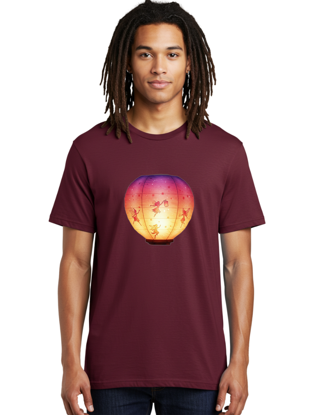 Fairy-Lantern-1 Men'S Graphic Tee, 100% Cotton, Comfortable Casual Summer Wear, Machine Washable, Vintage Camera, Old Camera, Antique Camera, Black Camera, Classic Photography, Photography Equipment, Nostalgic Device, Film Camera, Camera Art Bai791