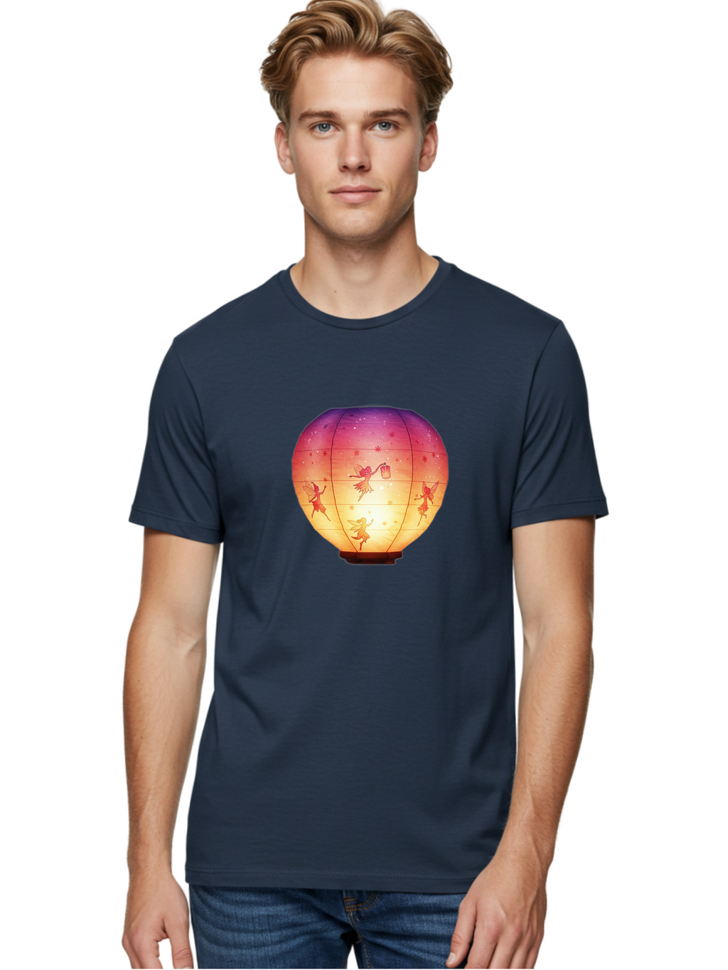 Fairy-Lantern-1 Men'S Graphic Tee, 100% Cotton, Comfortable Casual Summer Wear, Machine Washable, Vintage Camera, Old Camera, Antique Camera, Black Camera, Classic Photography, Photography Equipment, Nostalgic Device, Film Camera, Camera Art Bai791