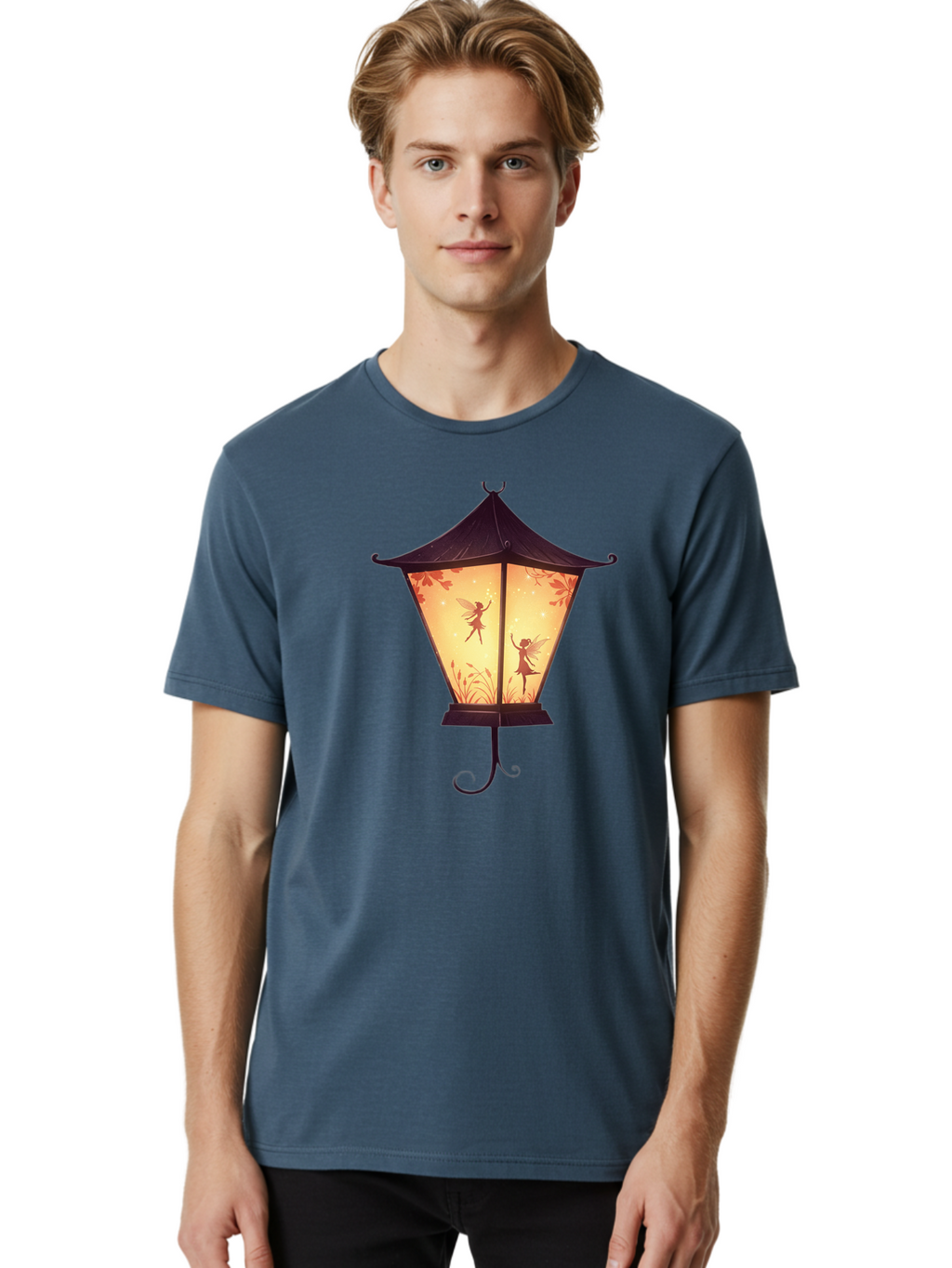 Fairy-Lantern-3 Men'S Graphic Tee, 100% Cotton, Comfortable Casual Summer Wear, Machine Washable, Vintage Camera, Old Camera, Antique Camera, Black Camera, Classic Photography, Photography Equipment, Nostalgic Device, Film Camera, Camera Art Bai793