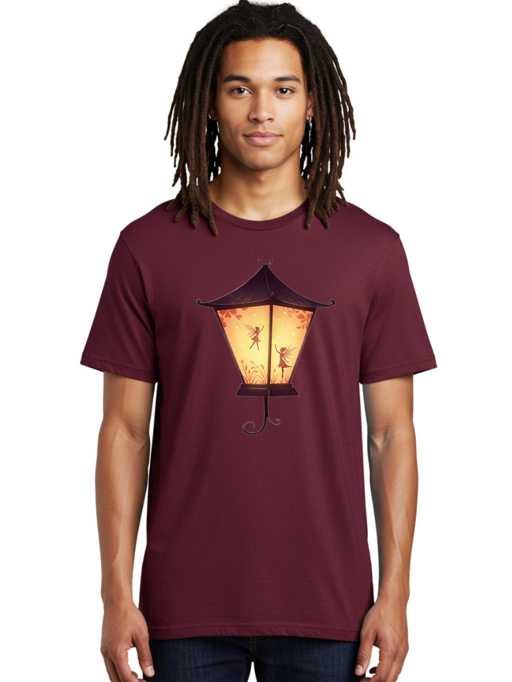 Fairy-Lantern-3 Men'S Graphic Tee, 100% Cotton, Comfortable Casual Summer Wear, Machine Washable, Vintage Camera, Old Camera, Antique Camera, Black Camera, Classic Photography, Photography Equipment, Nostalgic Device, Film Camera, Camera Art Bai793