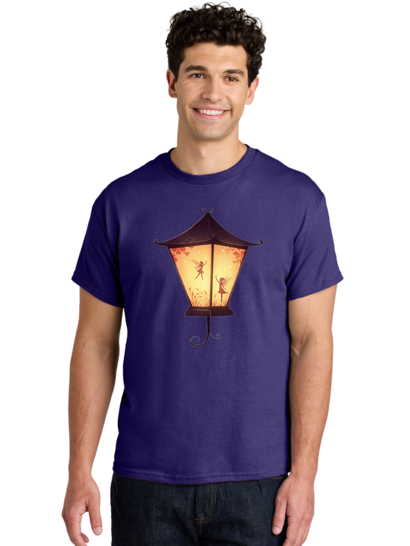 Fairy-Lantern-3 Men'S Graphic Tee, 100% Cotton, Comfortable Casual Summer Wear, Machine Washable, Vintage Camera, Old Camera, Antique Camera, Black Camera, Classic Photography, Photography Equipment, Nostalgic Device, Film Camera, Camera Art Bai793