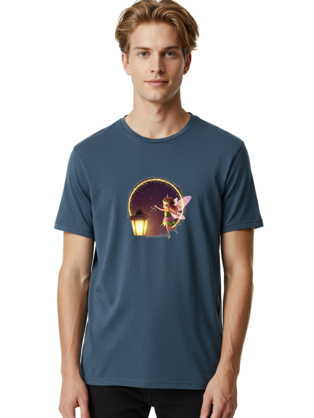 Fairy-Near-Lantern Men'S Graphic Tee, 100% Cotton, Comfortable Casual Summer Wear, Machine Washable, Vintage Camera, Old Camera, Antique Camera, Black Camera, Classic Photography, Photography Equipment, Nostalgic Device, Film Camera, Bai796