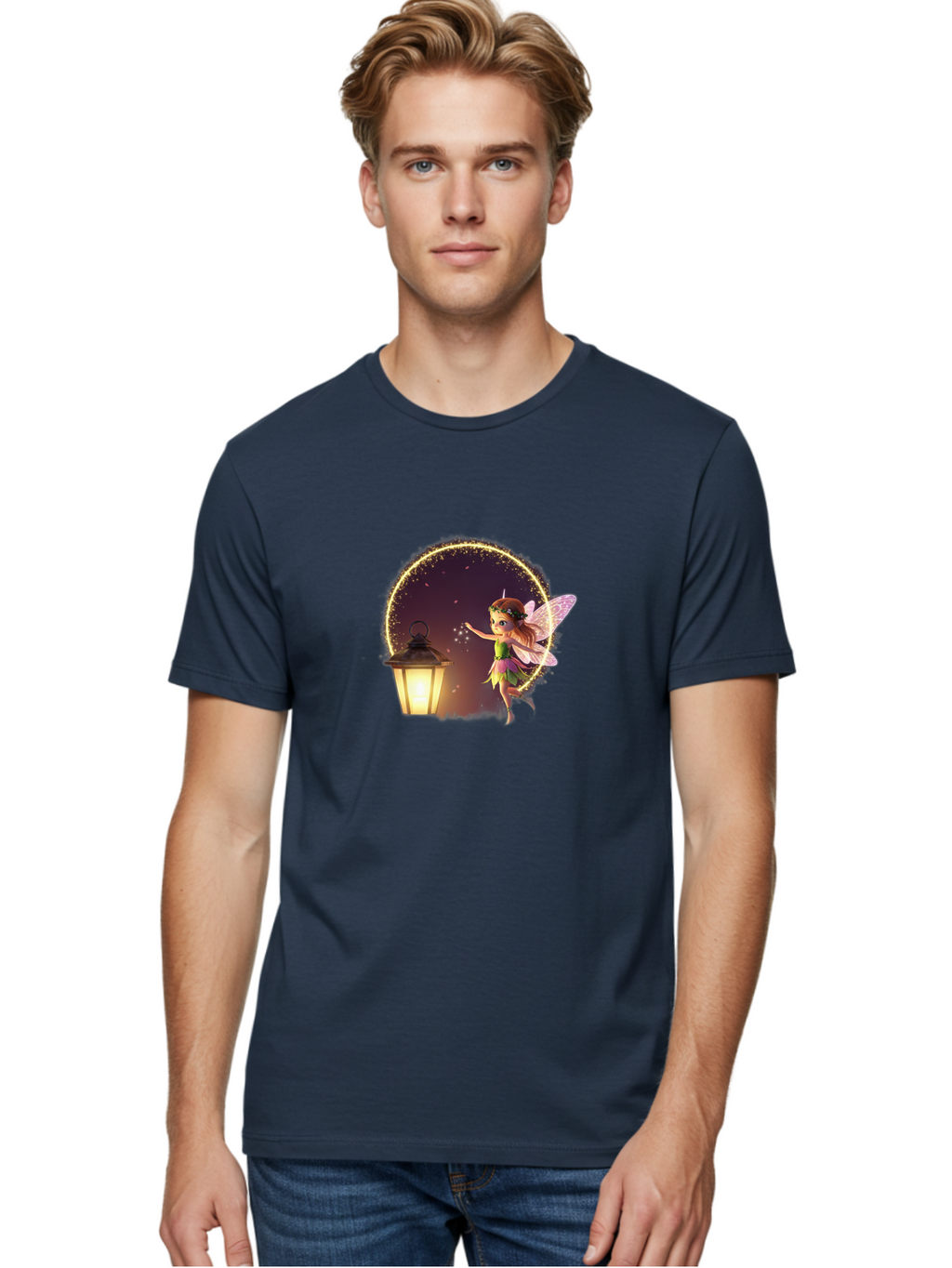 Fairy-Near-Lantern Men'S Graphic Tee, 100% Cotton, Comfortable Casual Summer Wear, Machine Washable, Vintage Camera, Old Camera, Antique Camera, Black Camera, Classic Photography, Photography Equipment, Nostalgic Device, Film Camera, Bai796