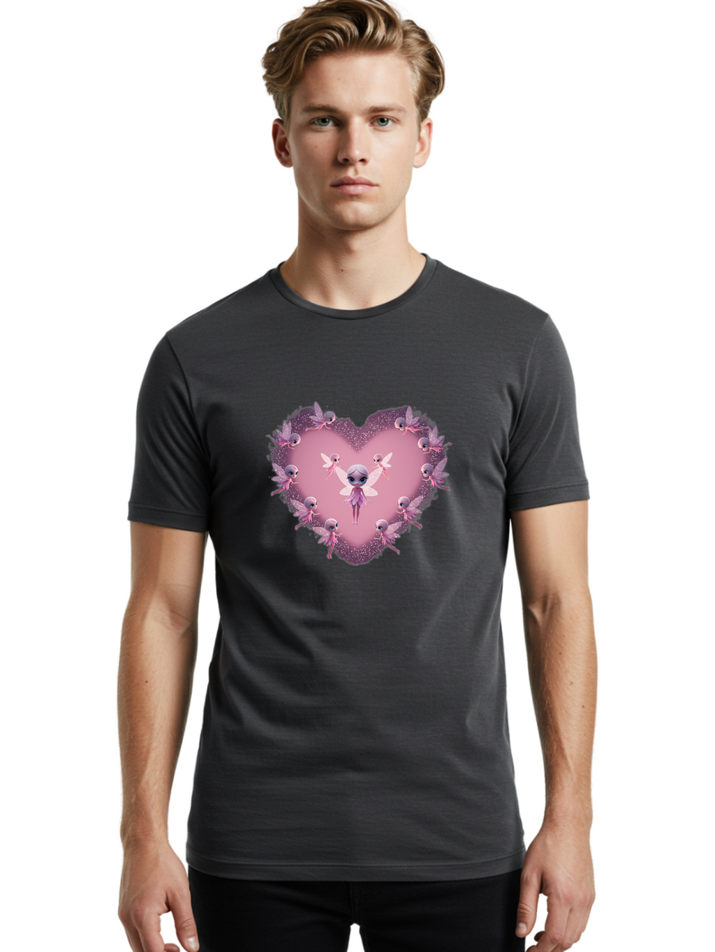 Fairy-Surrounded-By-Fairies Men'S Graphic Tee, 100% Cotton, Comfortable Casual Summer Wear, Machine Washable, Vintage Camera, Old Camera, Antique Camera, Black Camera, Classic Photography, Photography Equipment, Nostalgic Device, Film Camera, Bai797