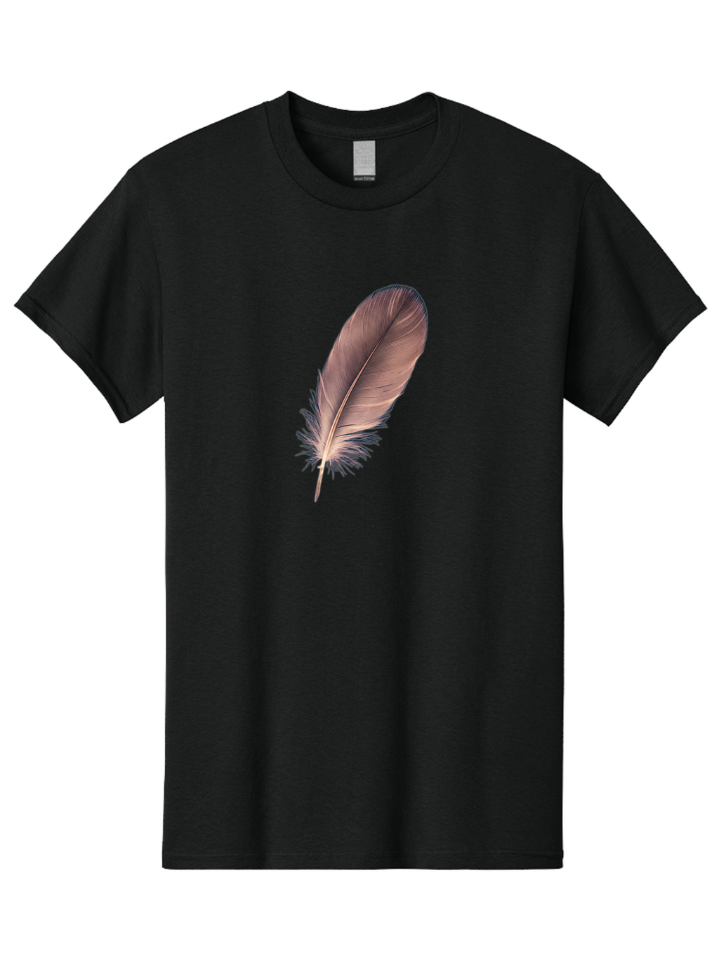 Feather-1 Men'S Graphic Tee, 100% Cotton, Comfortable Casual Summer Wear, Machine Washable, Vintage Camera, Old Camera, Antique Camera, Black Camera, Classic Photography, Photography Equipment, Nostalgic Device, Film Camera, Camera Art Bai804