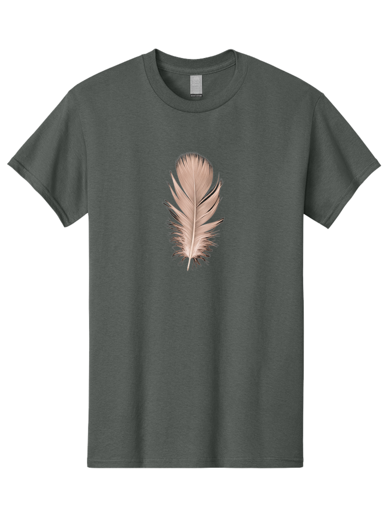 Feather-4 Men'S Graphic Tee, 100% Cotton, Comfortable Casual Summer Wear, Machine Washable, Vintage Camera, Old Camera, Antique Camera, Black Camera, Classic Photography, Photography Equipment, Nostalgic Device, Film Camera, Camera Art Bai807