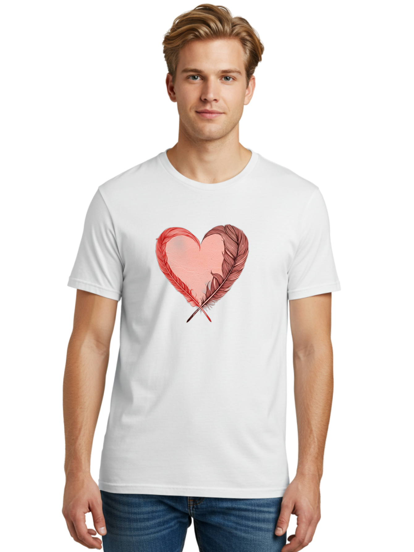 Feather-Heart Men'S Graphic Tee, 100% Cotton, Comfortable Casual Summer Wear, Machine Washable, Vintage Camera, Old Camera, Antique Camera, Black Camera, Classic Photography, Photography Equipment, Nostalgic Device, Film Camera, Camera Art Bai810