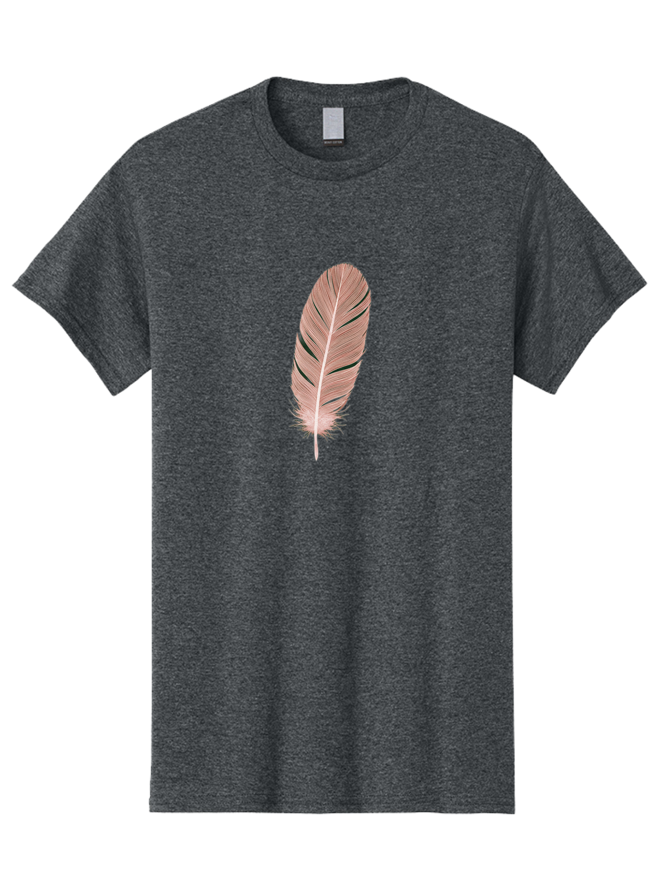 Feather Men'S Graphic Tee, 100% Cotton, Comfortable Casual Summer Wear, Machine Washable, Vintage Camera, Old Camera, Antique Camera, Black Camera, Classic Photography, Photography Equipment, Nostalgic Device, Film Camera, Camera Art Bai811