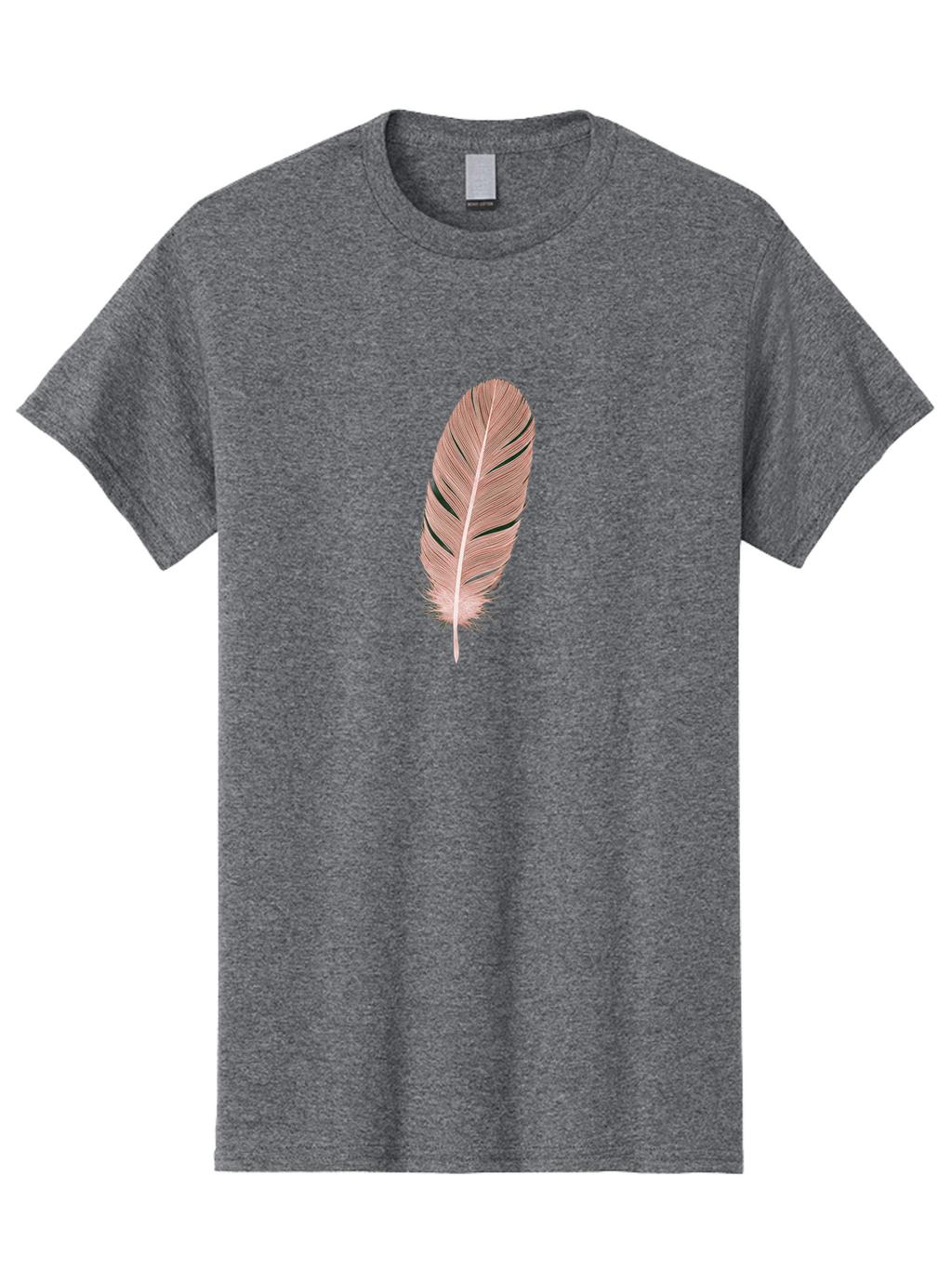 Feather Men'S Graphic Tee, 100% Cotton, Comfortable Casual Summer Wear, Machine Washable, Vintage Camera, Old Camera, Antique Camera, Black Camera, Classic Photography, Photography Equipment, Nostalgic Device, Film Camera, Camera Art Bai811