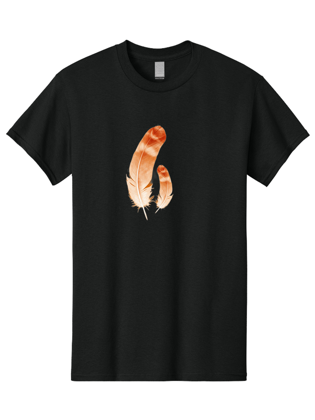 Feathers-1 Men'S Graphic Tee, 100% Cotton, Comfortable Casual Summer Wear, Machine Washable, Vintage Camera, Old Camera, Antique Camera, Black Camera, Classic Photography, Photography Equipment, Nostalgic Device, Film Camera, Camera Art Bai812