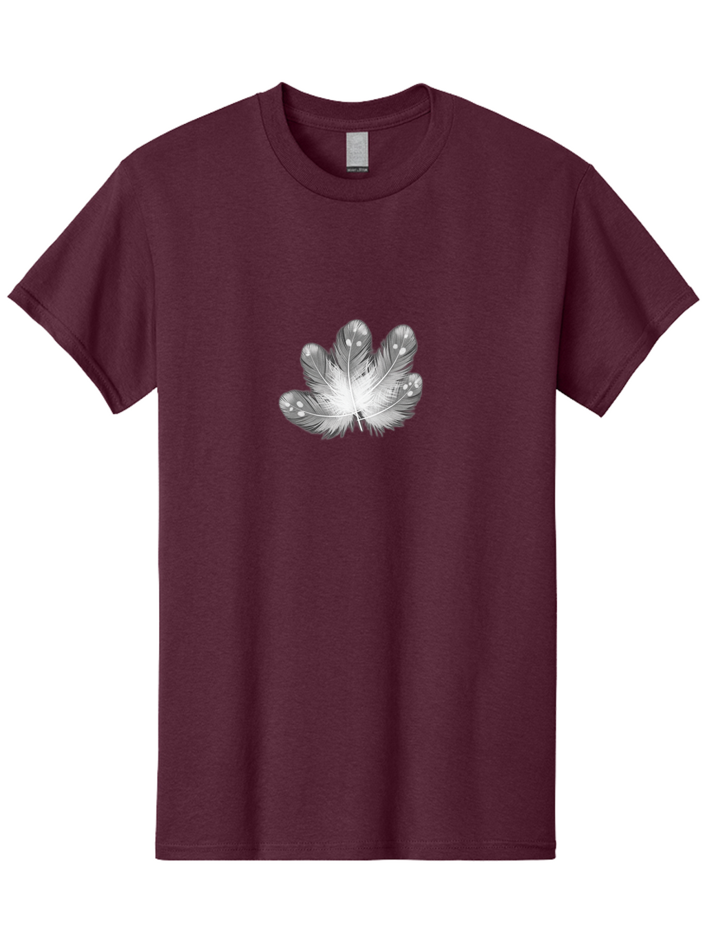 Feathers-3 Men'S Graphic Tee, 100% Cotton, Comfortable Casual Summer Wear, Machine Washable, Vintage Camera, Old Camera, Antique Camera, Black Camera, Classic Photography, Photography Equipment, Nostalgic Device, Film Camera, Camera Art Bai821